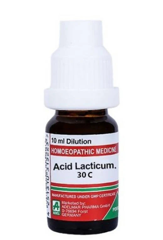 Adel Homeopathy Acid Lacticum Dilution -6 CH