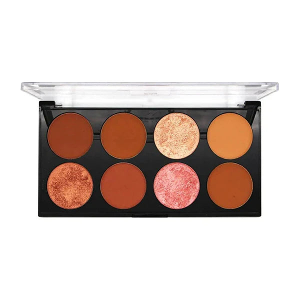 Fashion Colour Pro HD Contour & Highlighter Palette-Shade 02 - Shade 02
