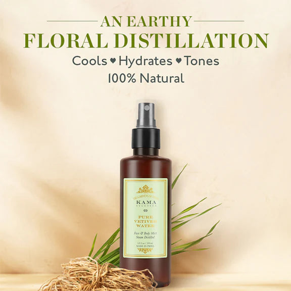 Kama Ayurveda Mini Pure Vetiver Water - 50 ml