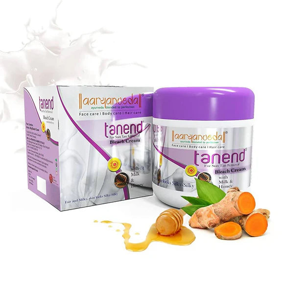 Aryanveda Tanend Bleach Cream - 450 gm