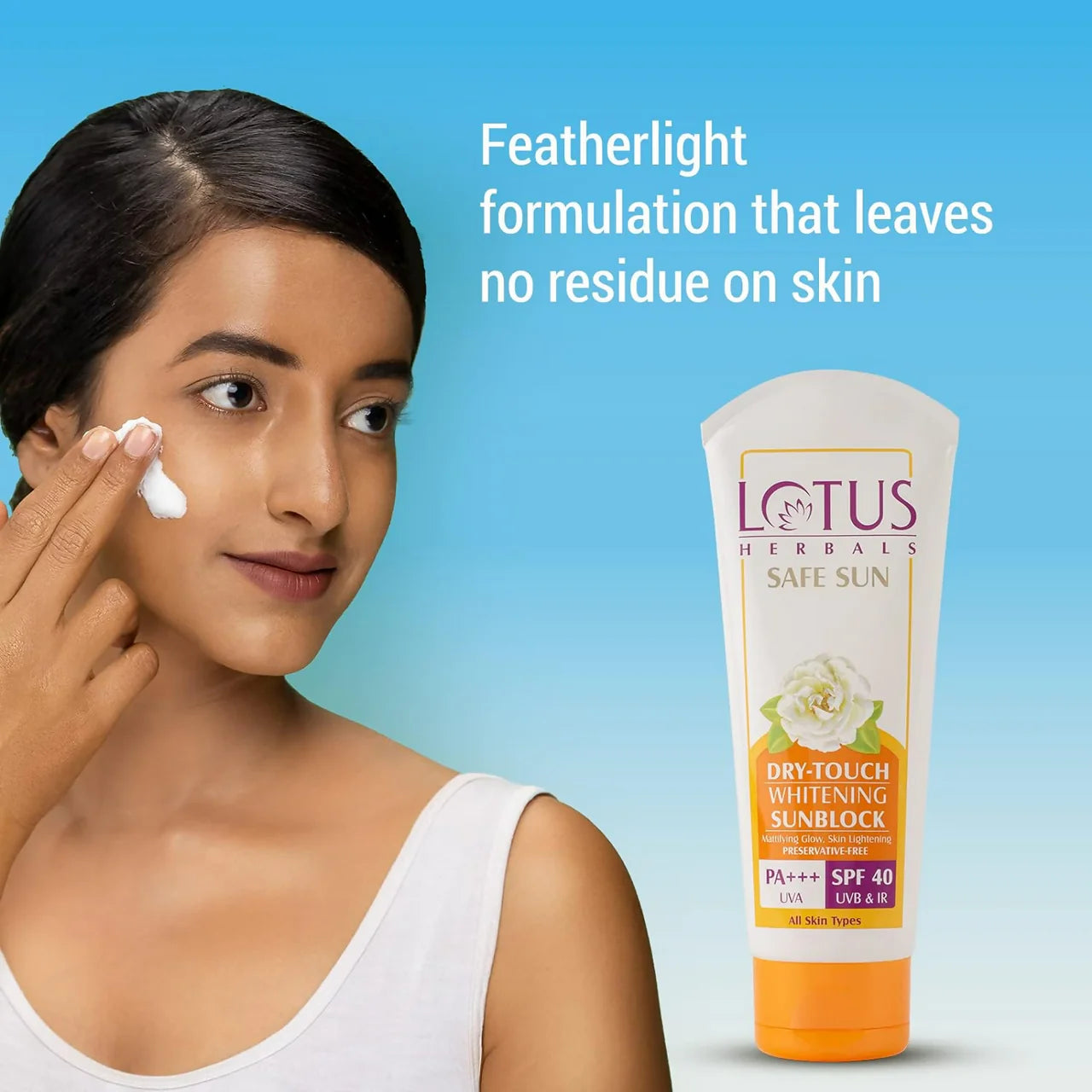 Lotus Herbals Safe Sun Dry Touch Whitening Sunscreen