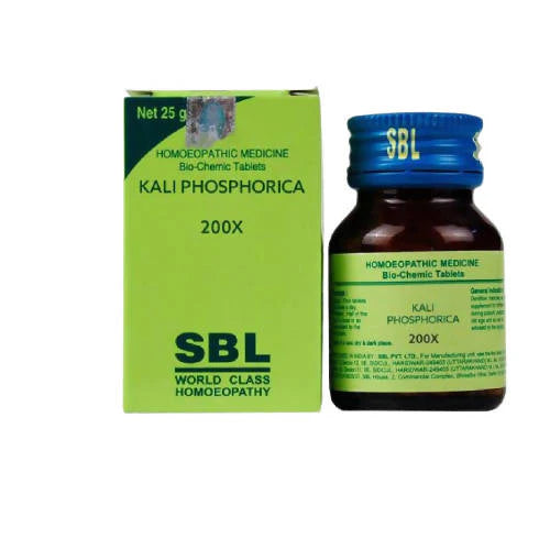 SBL Homeopathy Kali Phosphorica Biochemic Tablet -3X