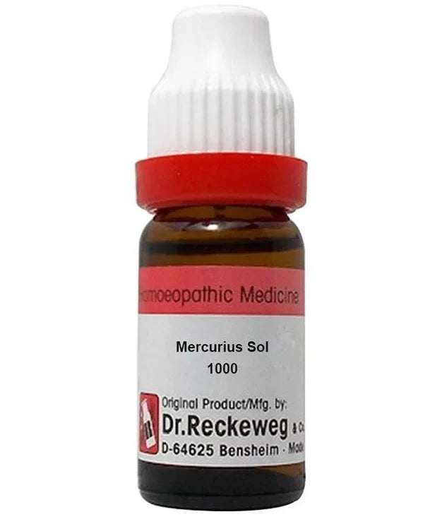 Dr. Reckeweg Mercurius Sol Dilution -6 CH - 11 ml