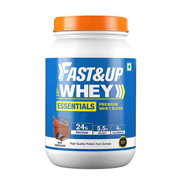 Fast&Up Whey Essentials - 1 kg - Rich Chocolate