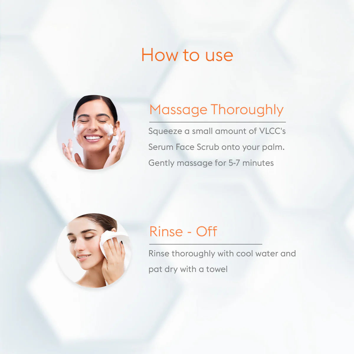 VLCC Oil Defense Scrub With Salicylic Acid Serum Green Tea & Rice