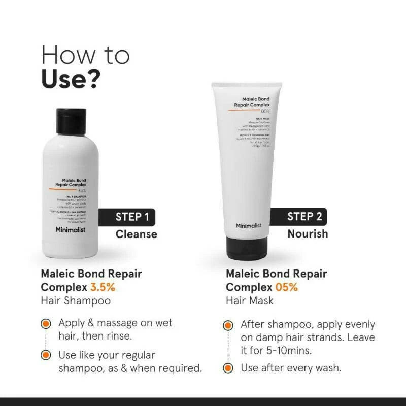 Minimalist Maleic Bond Repair Complex 5% Hair Mask