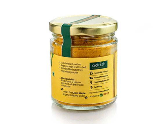 Adrish Organic Turmeric Latte - 100 gm