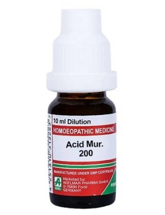 Adel Homeopathy Acid Mur Dilution -6 CH