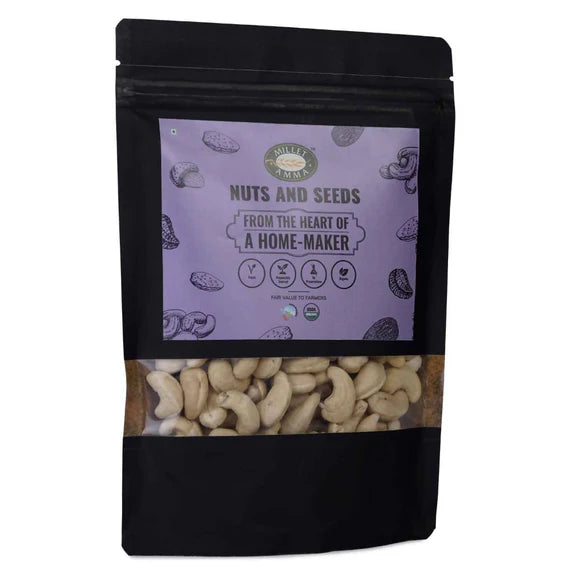 Millet Amma Organic Cashew Nuts - 250 gm