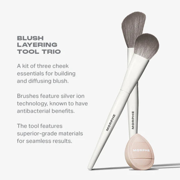 MORPHE Blush Layering Tool Trio - 3 pcs