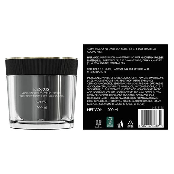 Nexxus Promend Repair Keratinizing Treatment Mask - 200 ml