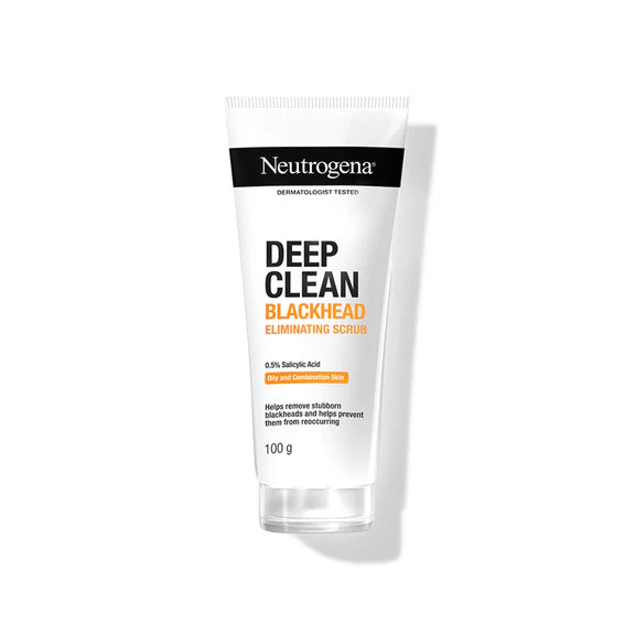 Neutrogena Deep Clean Blackhead Eliminating Face Scrub & Exfoliator with Salicylic Acid - 100 gm