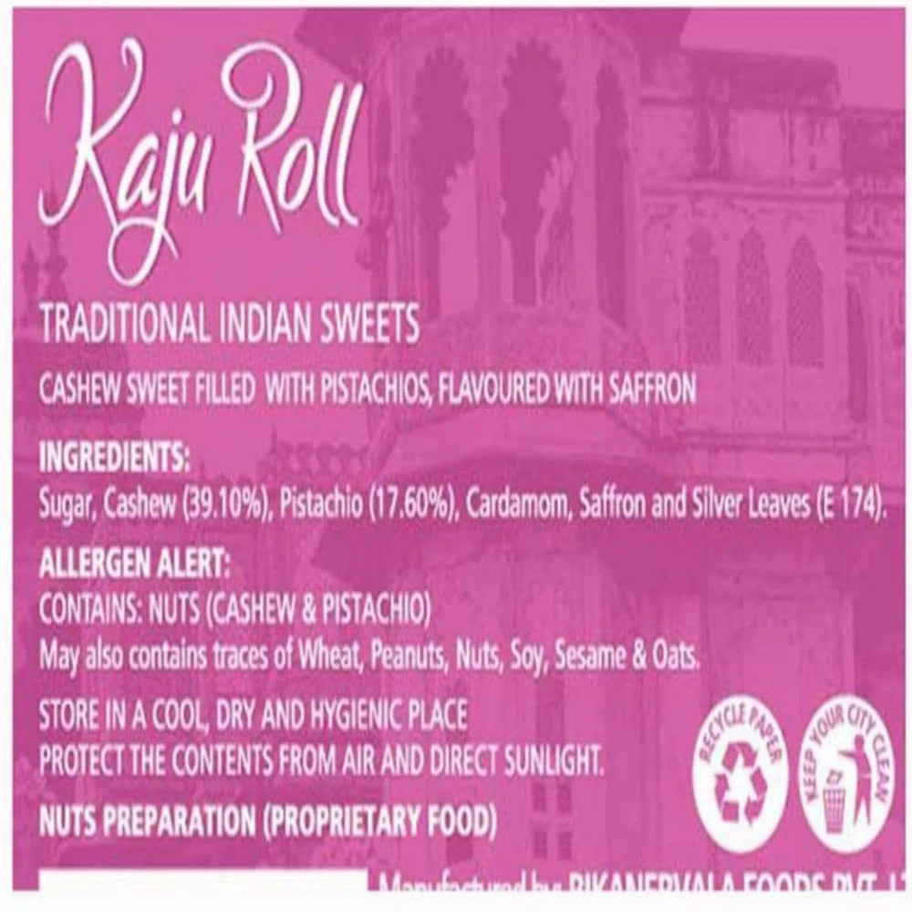 Bikanervala Kaju Roll