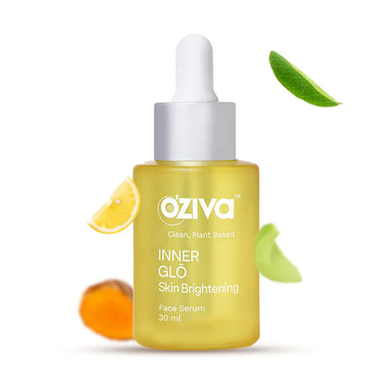 OZiva Plant Based Inner Glo Skin Brightening Face Serum -30 ml