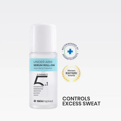 Under Arm Serum Roll-On (50ml) | Reduces Pigmentation, Sweat & Irritation