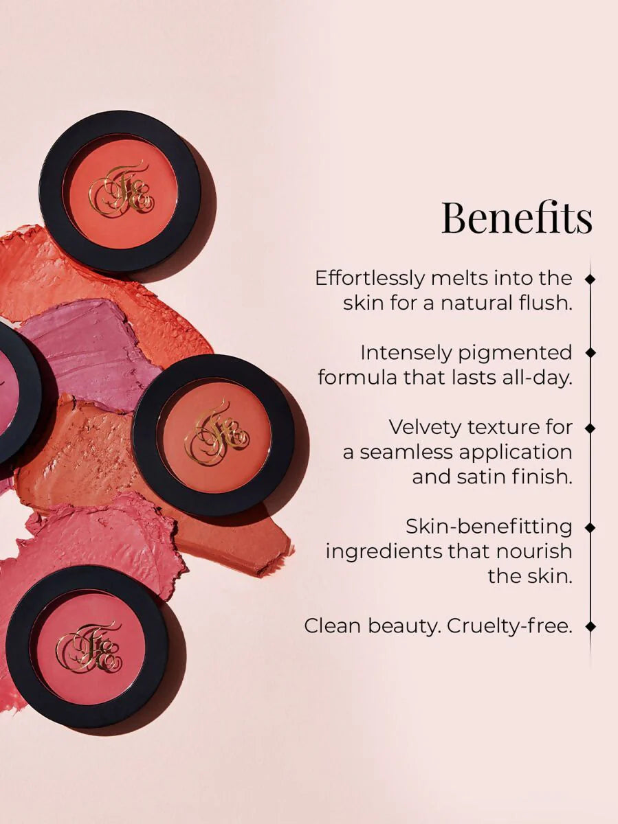 Forest Essentials Noor Nikhaar Satin Cheek Tint Manikya - Ruby