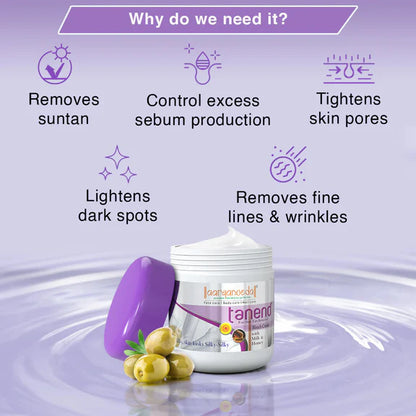 Aryanveda Tanend Bleach Cream - 450 gm