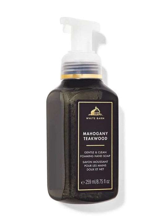 Bath & Body Works Mahogany Teakwood Gentle & Clean Foaming Hand Soap - 259 ml