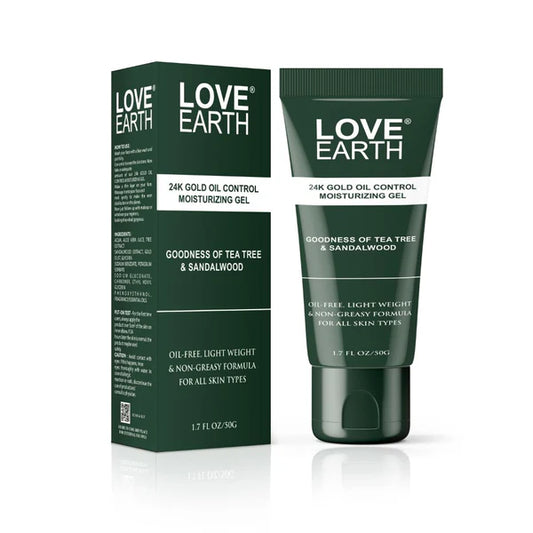 Love Earth 24K Gold Oil Control Moisturizing Gel - 50 gm