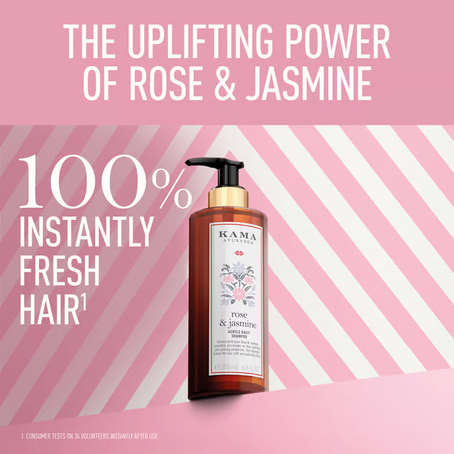 Kama Ayurveda Rose & Jasmine Gentle Daily Shampoo