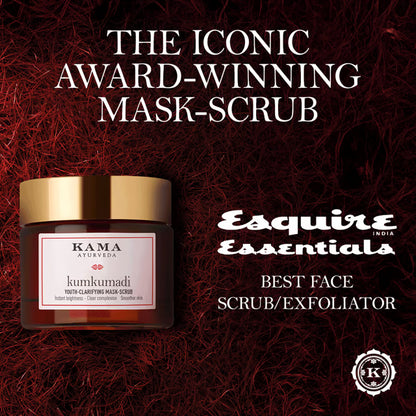 Kama Ayurveda Kumkumadi Youth-Clarifying Mask-Scrub