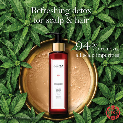 Kama Ayurveda Bringaras Balancing Shampoo