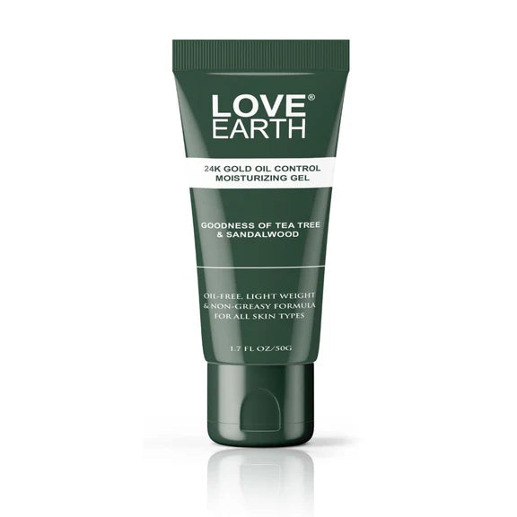 Love Earth 24K Gold Oil Control Moisturizing Gel - 50 gm