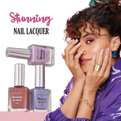 Swiss Beauty Stunning Nail Lacquer - Shade 17 - 10 ml