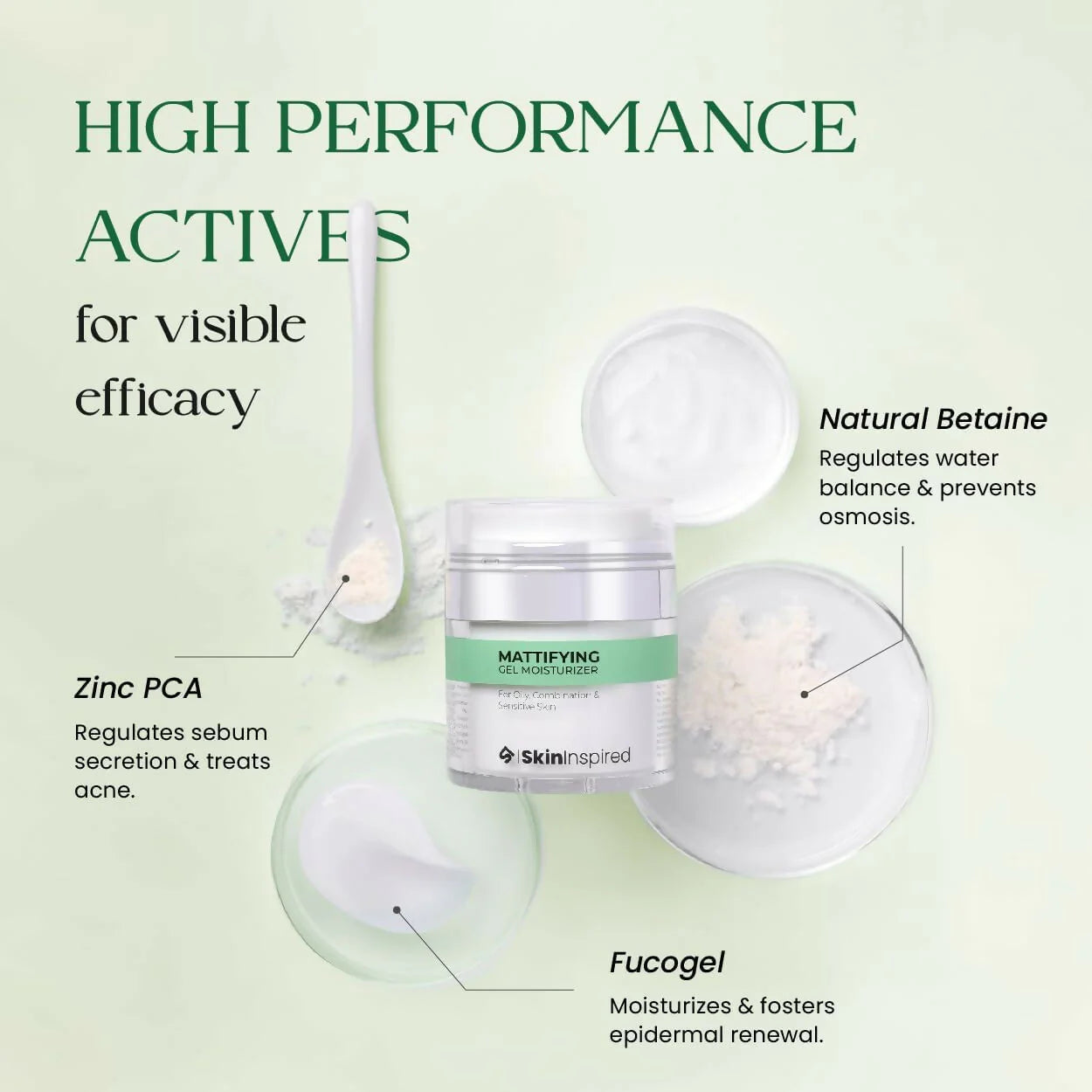 SkinInspired Mattifying Gel Face Moisturizer - 50 gm