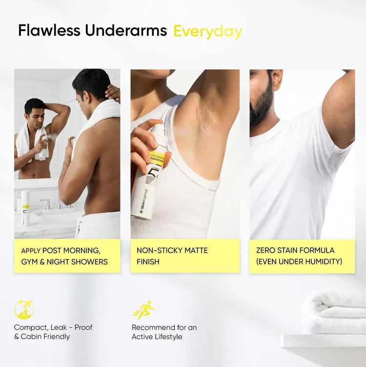 Under Arm Serum Mist (100ml) | Reduces Pigmentation, Sweat & Irritation