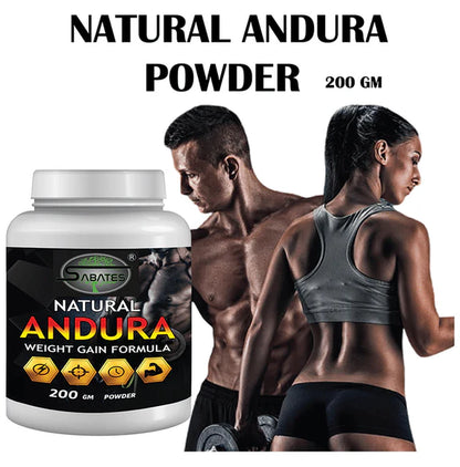 Sabates Natural Andura Weight Gain Powder - 200 gm