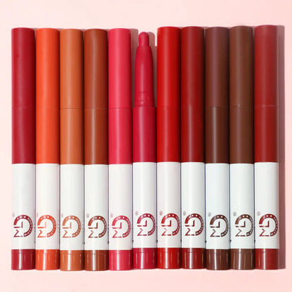 Matt Look Power Last Lip Stain Crayon Lipstick - Touch Wood - 1.3 gm