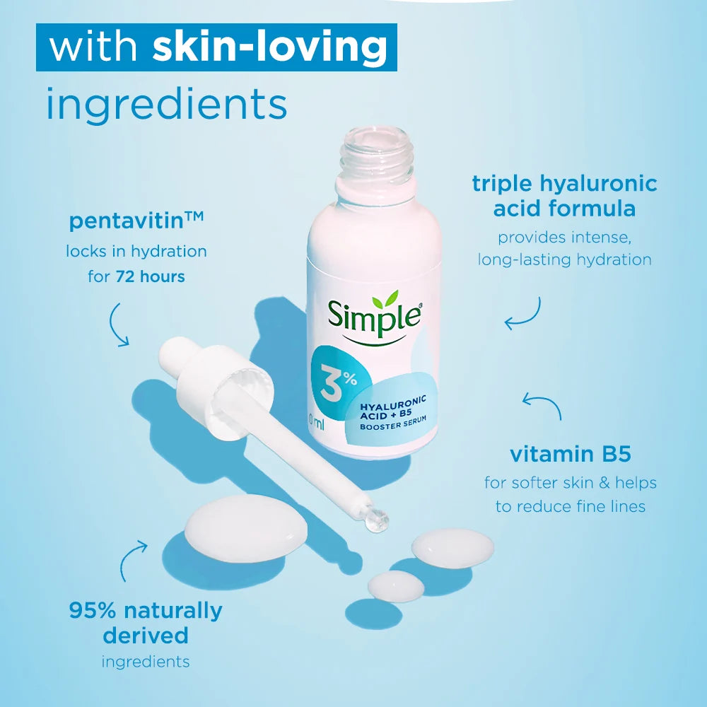 3% Hyaluronic Acid + Vit B5 Serum
