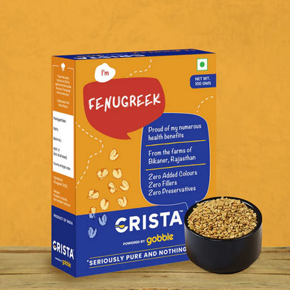 Crista Spices Fenugreek - 100 gm