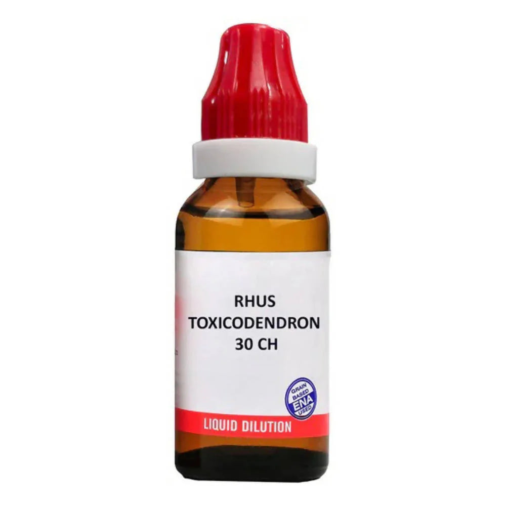 Bjain Homeopathy Rhus Toxicodendron Dilution -30 ml - 6 CH