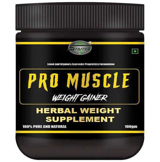 Sabates Powder Pro Muscle Mass Gainer - 200 gm