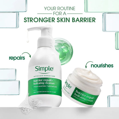 Simple Repair+ Active Barrier Repair Hydrating Cream, 40g