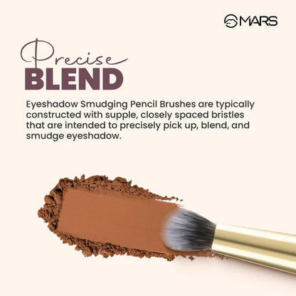 MARS Cosmetics Artist's Arsenal Professional Eyeshadow Smudging Pencil Brush Golden - 6 gm