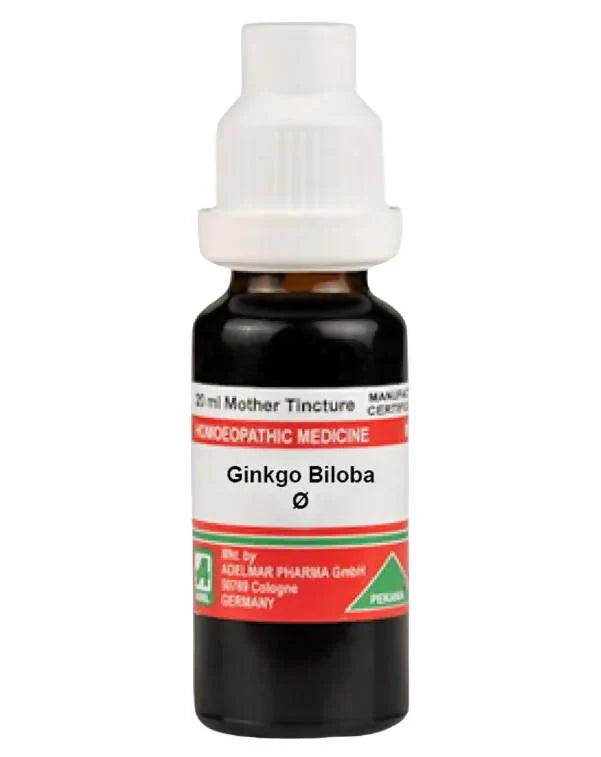 Adel Homeopathy Ginkgo Biloba Mother Tincture Q -20 ml