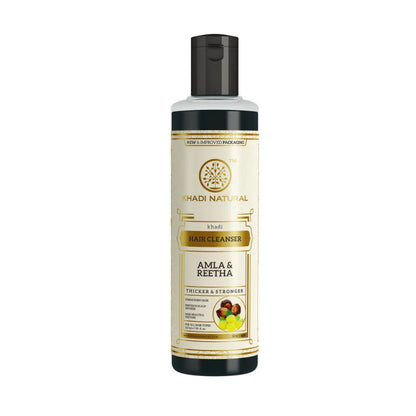 Khadi Natural Amla & Reetha Hair Cleanser - 210 ml