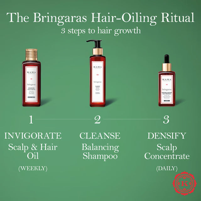 Kama Ayurveda Bringaras Densifying & Fortifying Scalp Concentrate