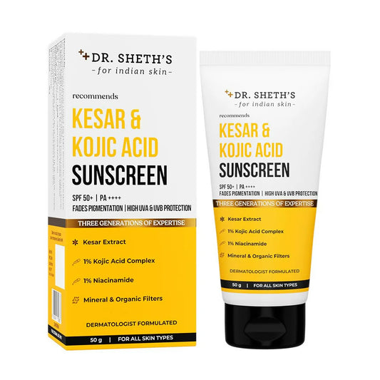 Dr. Sheth's Kesar & Kojic Acid Sunscreen