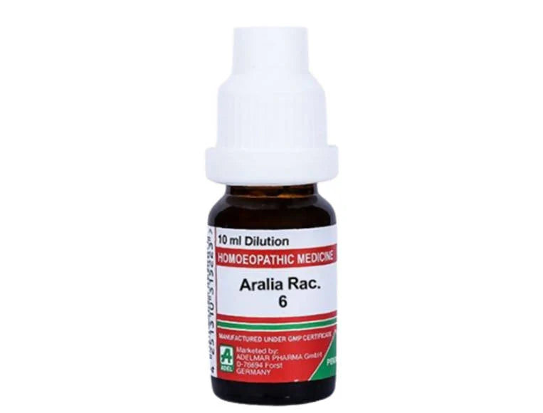 Adel Homeopathy Aralia Rac Dilution -6 CH