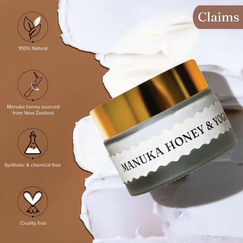 Dromen & Co Manuka Honey & Yoghurt Serum Moisturiser - Hydrates & Deep Nourishes, Reduces Wrinkles - 50 gm