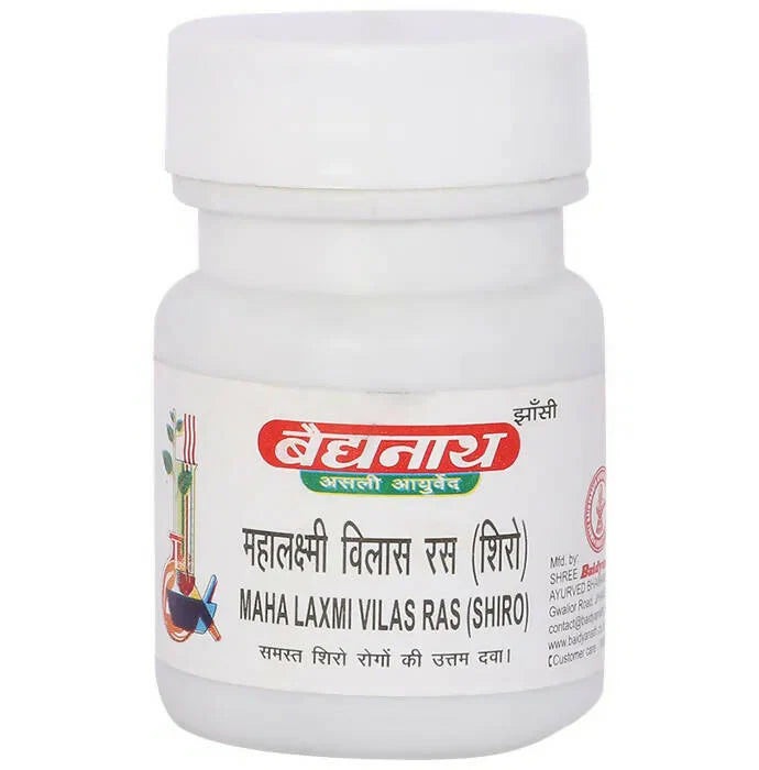 Baidyanath Jhansi Maha Lakshmi Vilas Ras (Shiro) Tablets