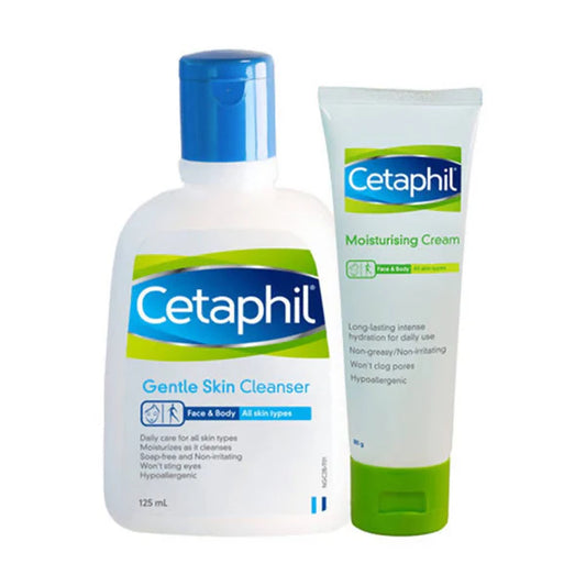 Cetaphil Gentle Cleansing & Moisturizing Combo - Combo Pack