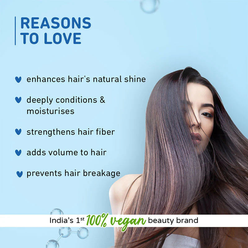 Plum Coconut Milk & Peptides Hair Mask For Soft, Shiny Hair - 200 gm