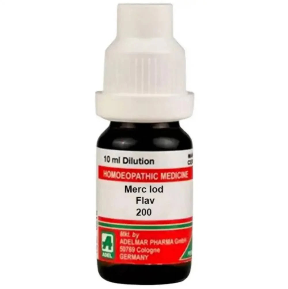 Adel Homeopathy Merc Iod Flav Dilution -30 CH - 10 ml