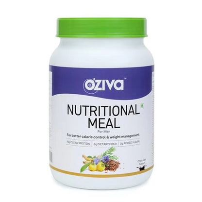 OZiva Nutritional Meal For Men -16 Servings- 500 gm