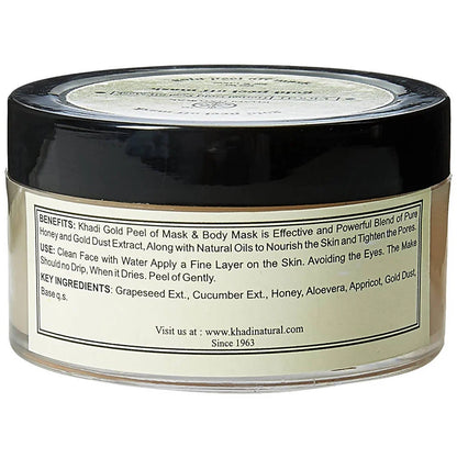 Khadi Natural Gold Peel off Mask - 50 gm